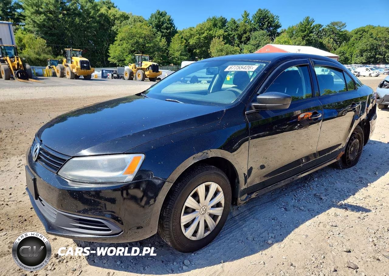 2012 Volkswagen Jetta Base VIN:3VW1K7AJ4CM339096 - 1