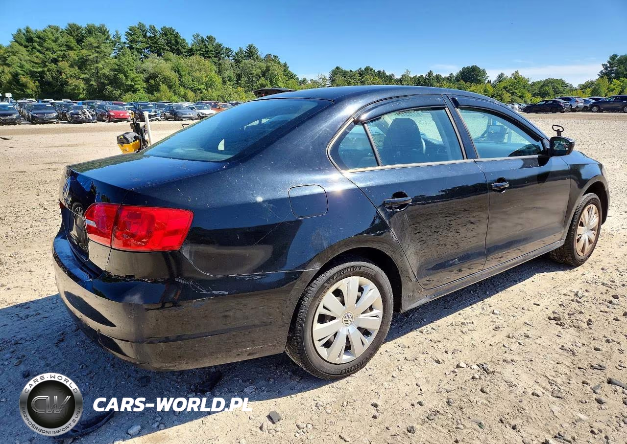 2012 Volkswagen Jetta Base VIN:3VW1K7AJ4CM339096 - 3