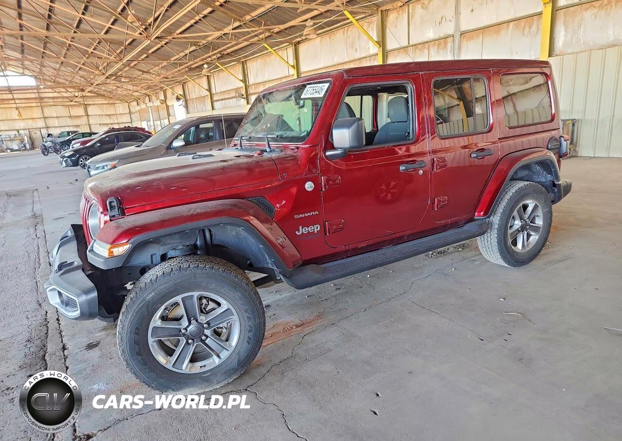 2021 Jeep Wrangler Unlimited Sahara VIN:1C4HJXEM1MW608438 - 1