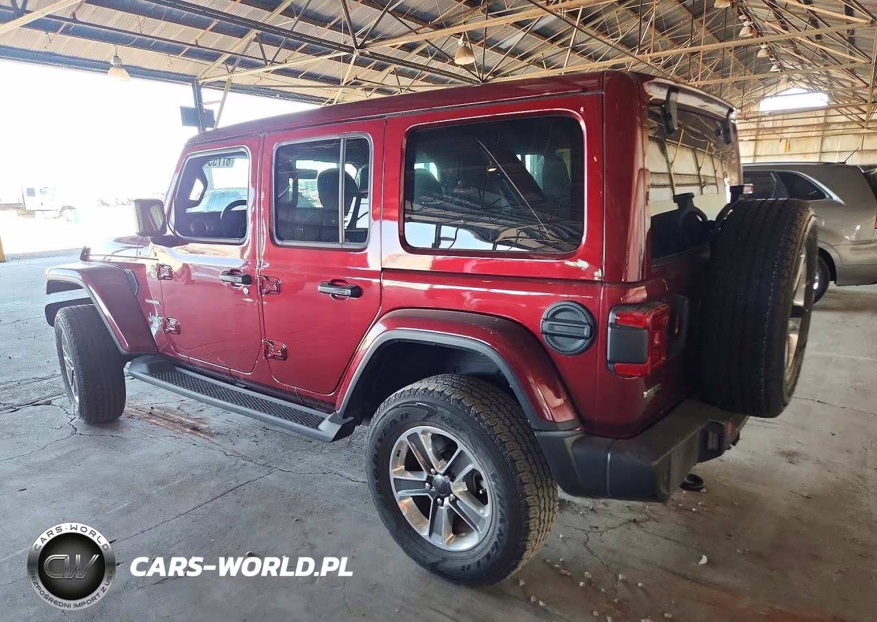 2021 Jeep Wrangler Unlimited Sahara VIN:1C4HJXEM1MW608438 - 2