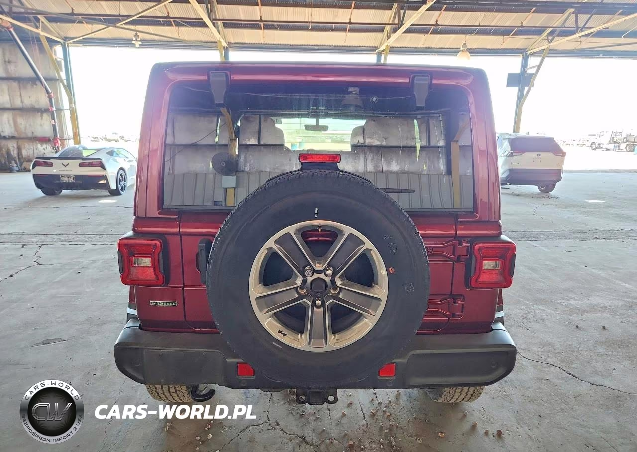 2021 Jeep Wrangler Unlimited Sahara VIN:1C4HJXEM1MW608438 - 6