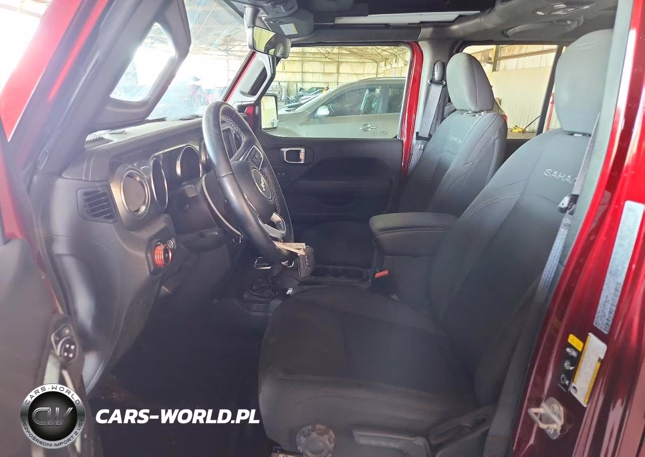 2021 Jeep Wrangler Unlimited Sahara VIN:1C4HJXEM1MW608438 - 7