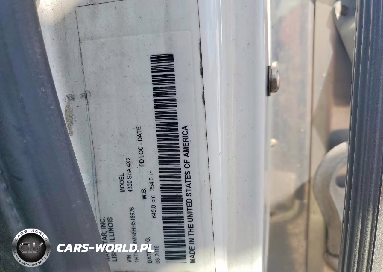 2017 International 4000 4300 - Refrigerated Box Truck VIN:1HTMMMMN8HH518926 - 12