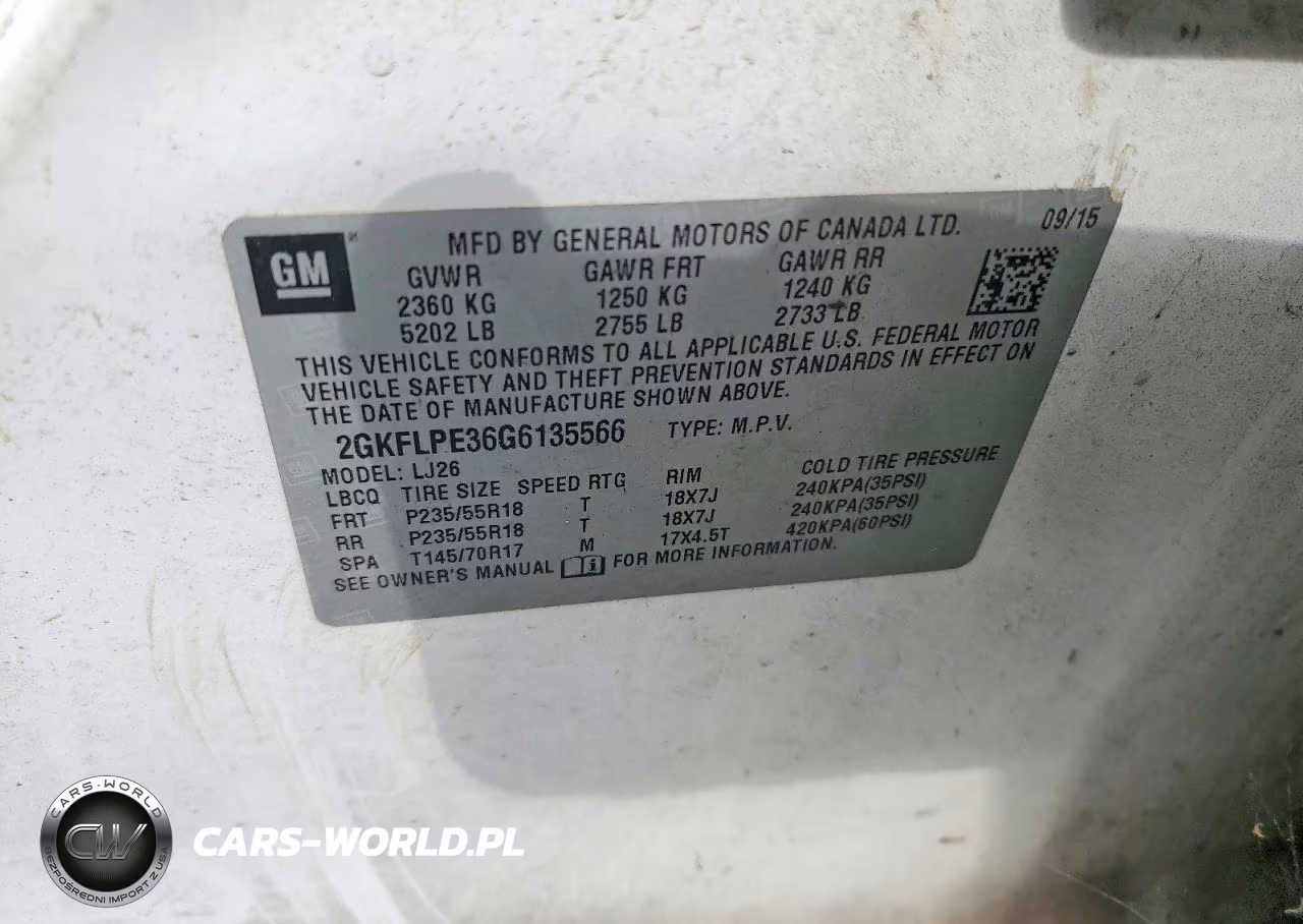 2016 GMC Terrain Slt VIN:2GKFLPE36G6135566 - 13