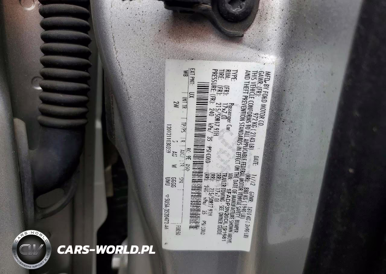 2013 Ford Focus Titanium VIN:1FADP3N20DL191681 - 12