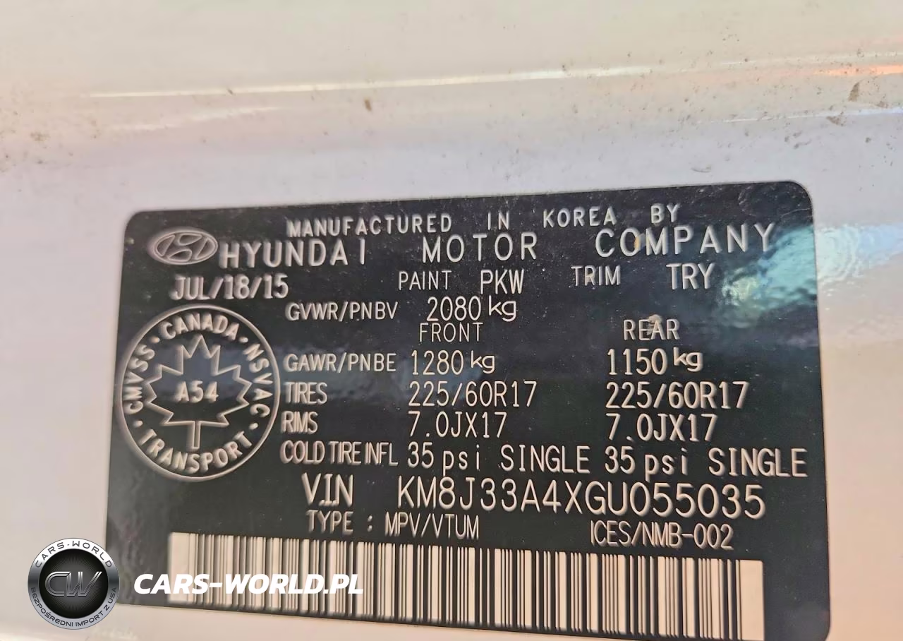 2016 Hyundai Tucson Se VIN:KM8J33A4XGU055035 - 13