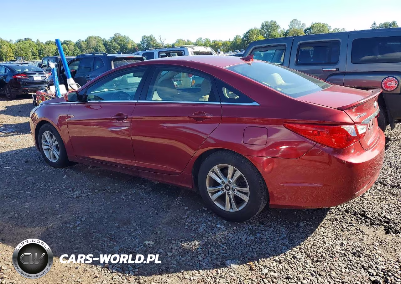 2013 Hyundai Sonata Gls VIN:5NPEB4AC9DH660336 - 2