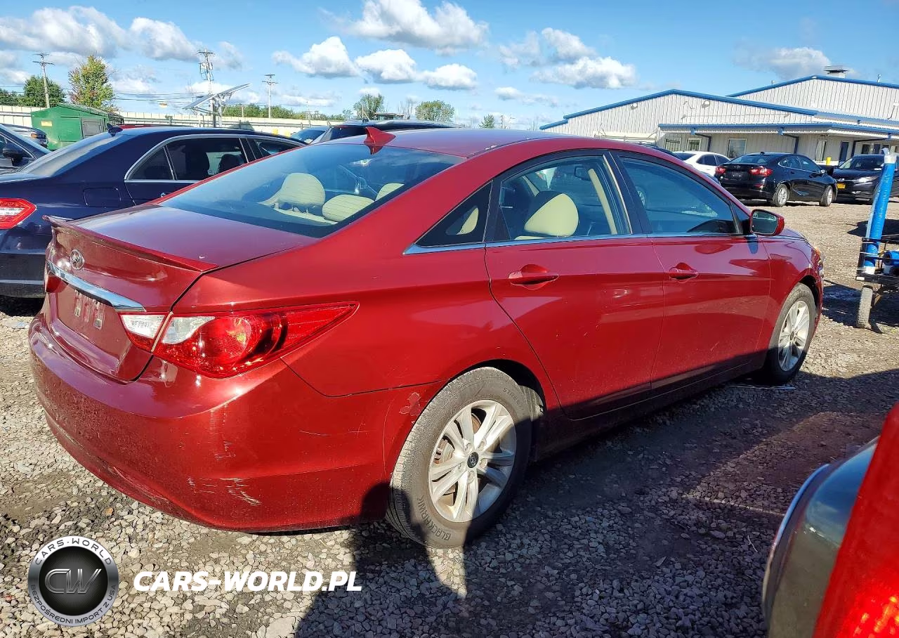 2013 Hyundai Sonata Gls VIN:5NPEB4AC9DH660336 - 3