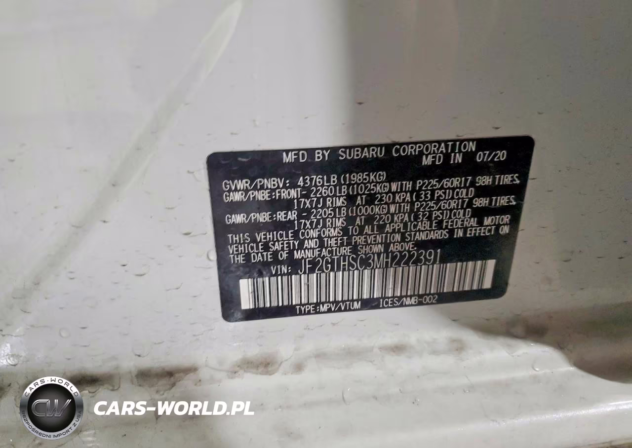 2021 Subaru Crosstrek Sport VIN:JF2GTHSC3MH222391 - 13