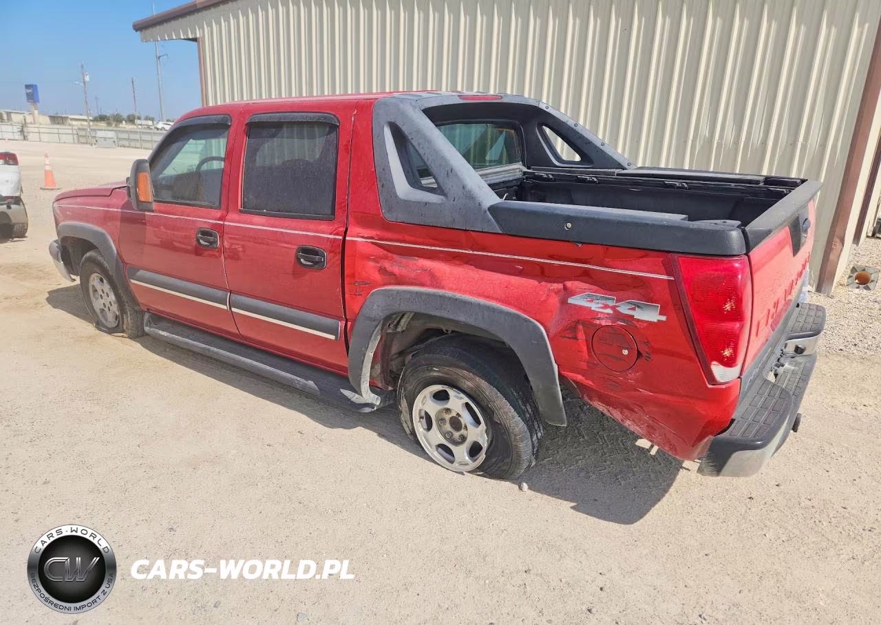2004 Chevrolet Avalanche K1500 VIN:3GNEK12T34G166003 - 2