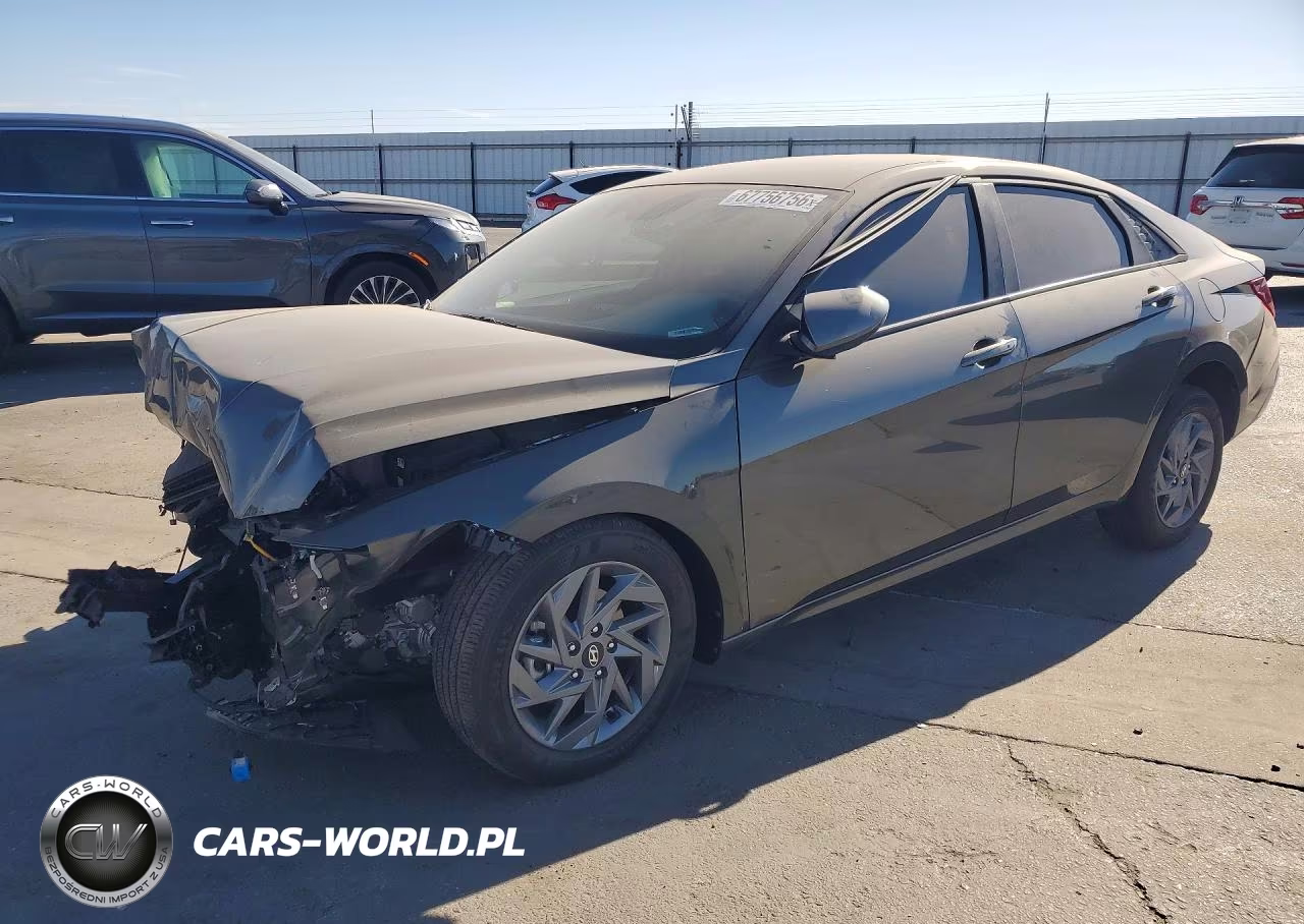 2026 Hyundai Elantra Hybrid Blue