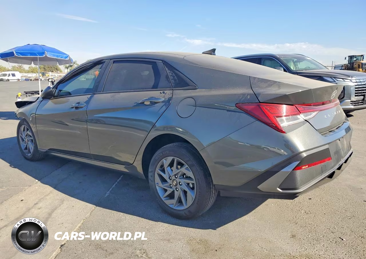 2026 Hyundai Elantra Hybrid Blue VIN:KMHLM4DJ3TU185164 - 2