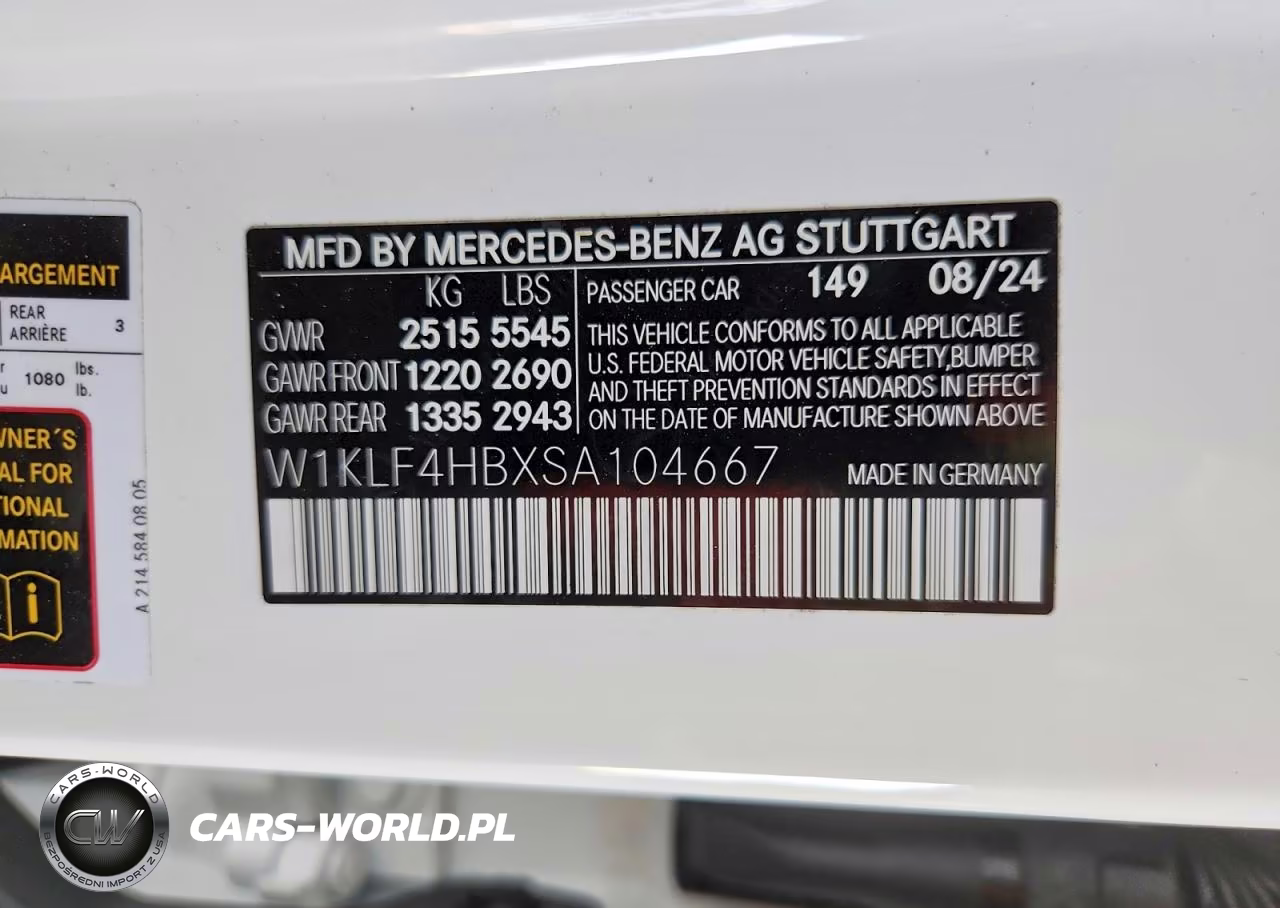 2025 Mercedes-Benz E 350 4Matic VIN:W1KLF4HBXSA104667 - 12