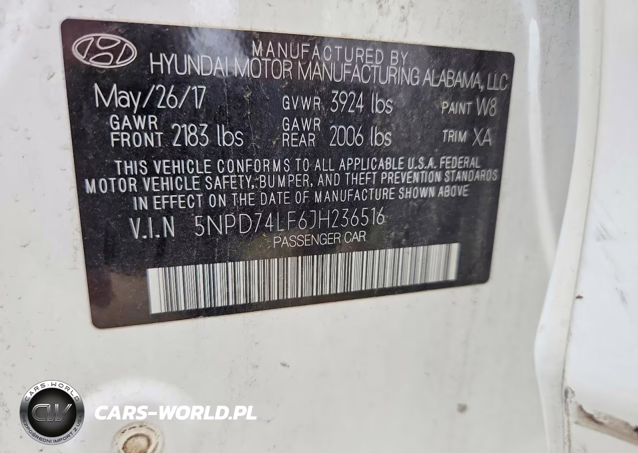 2018 Hyundai Elantra Se VIN:5NPD74LF6JH236516 - 13