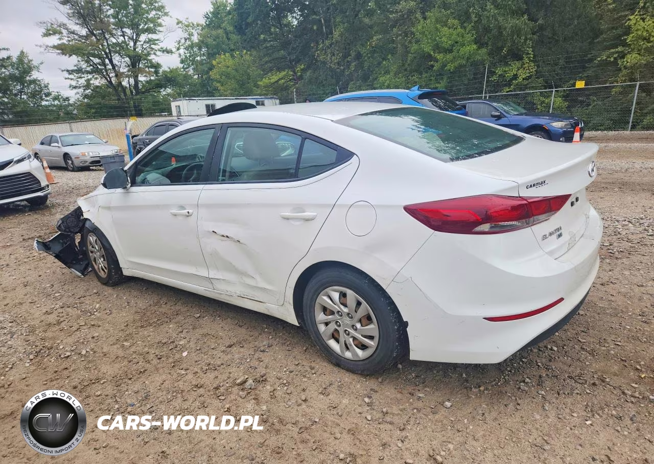 2018 Hyundai Elantra Se VIN:5NPD74LF6JH236516 - 2