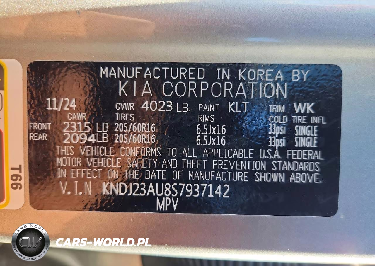 2025 Kia Soul Lx VIN:KNDJ23AU8S7937142 - 12