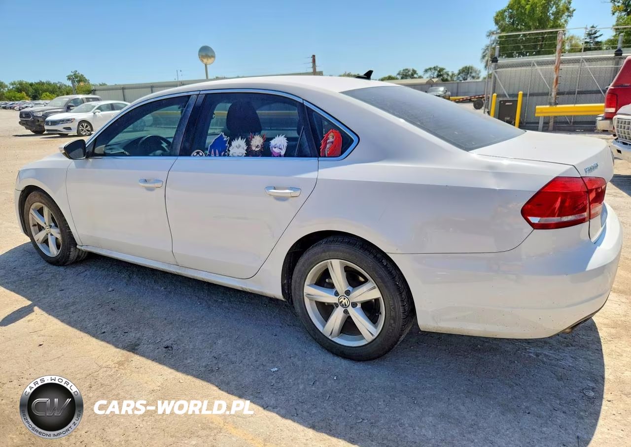 2012 Volkswagen Passat Se VIN:1VWBP7A3XCC052838 - 2