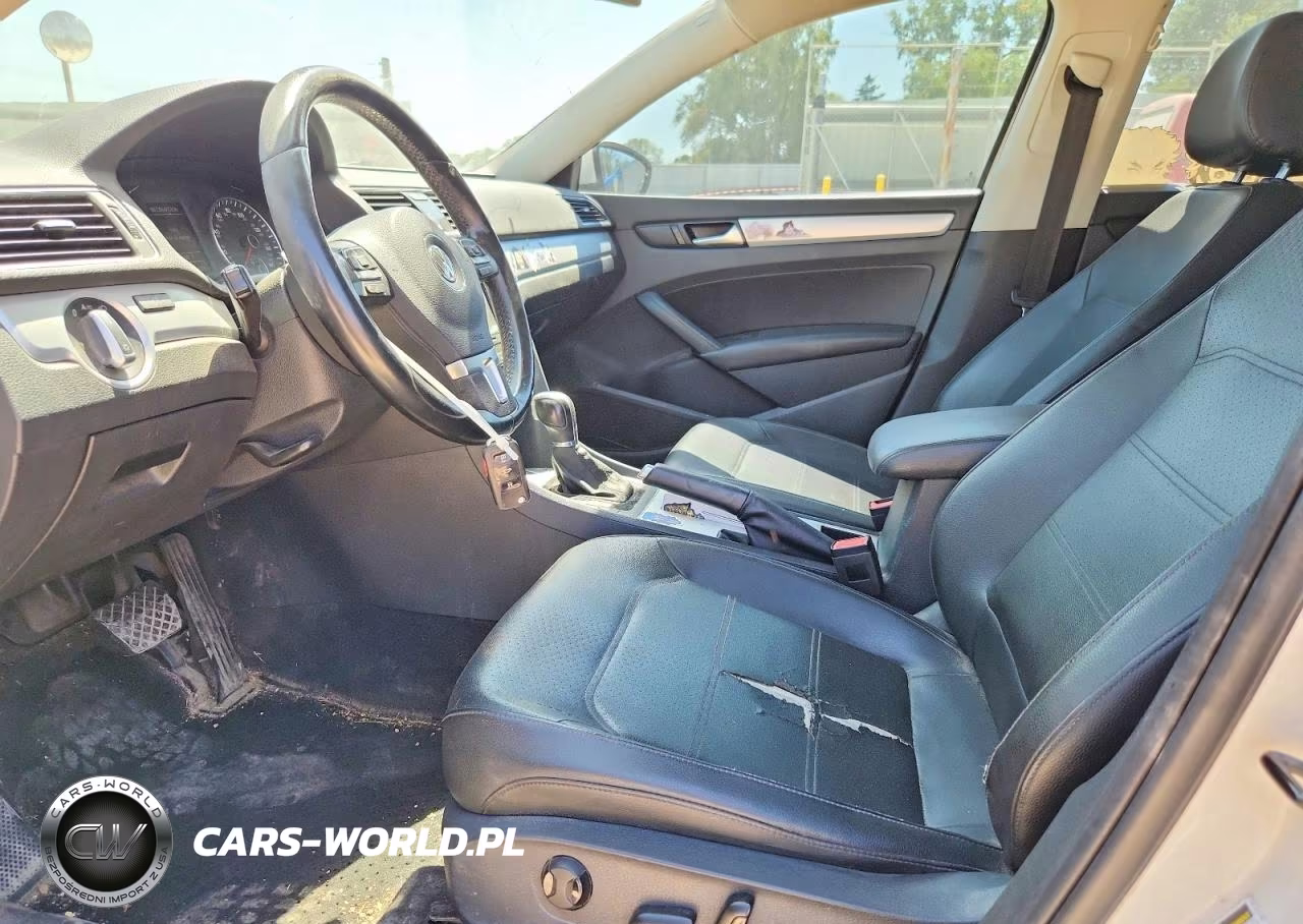 2012 Volkswagen Passat Se VIN:1VWBP7A3XCC052838 - 7