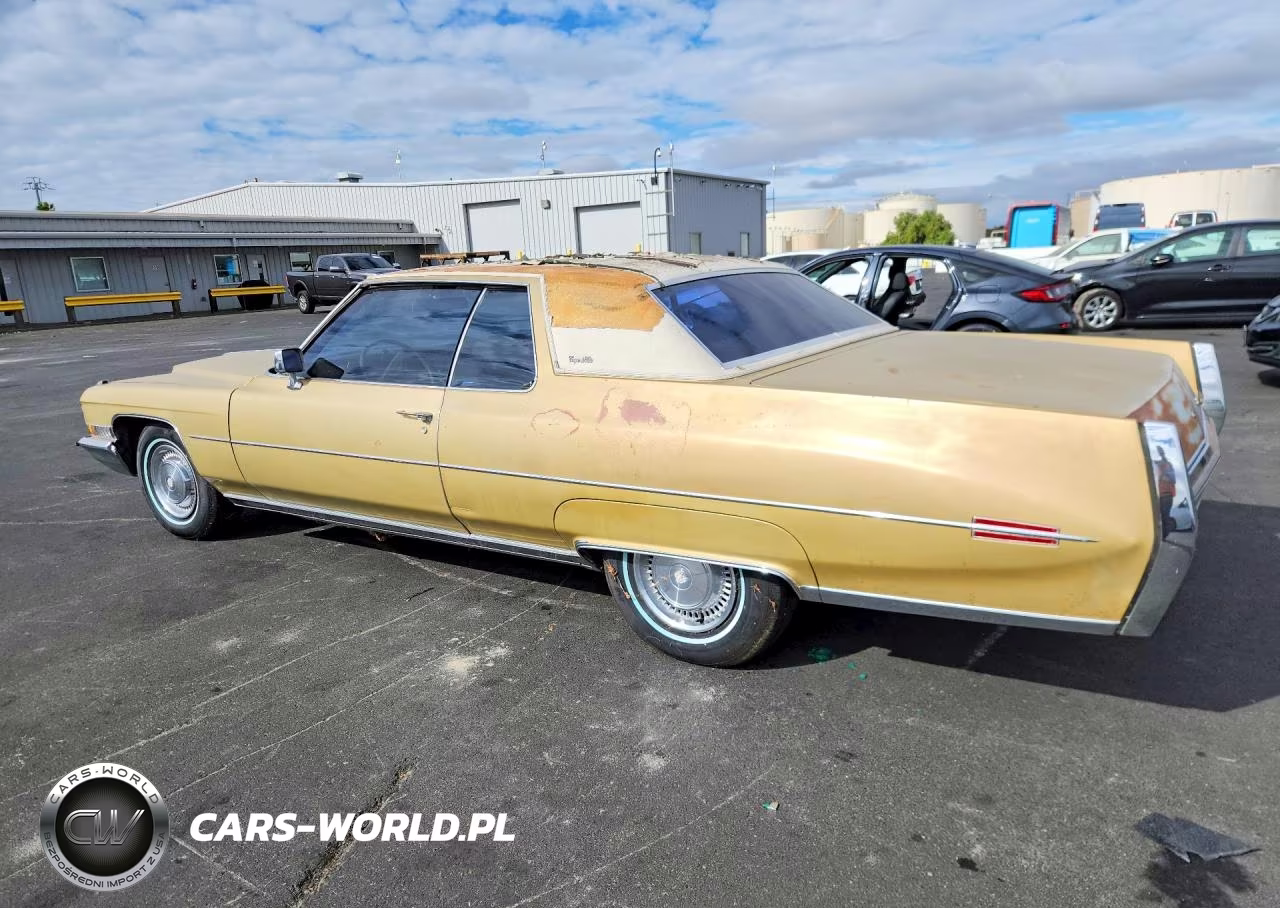 1972 Cadi Deville VIN:6D47R2Q177345 - 2