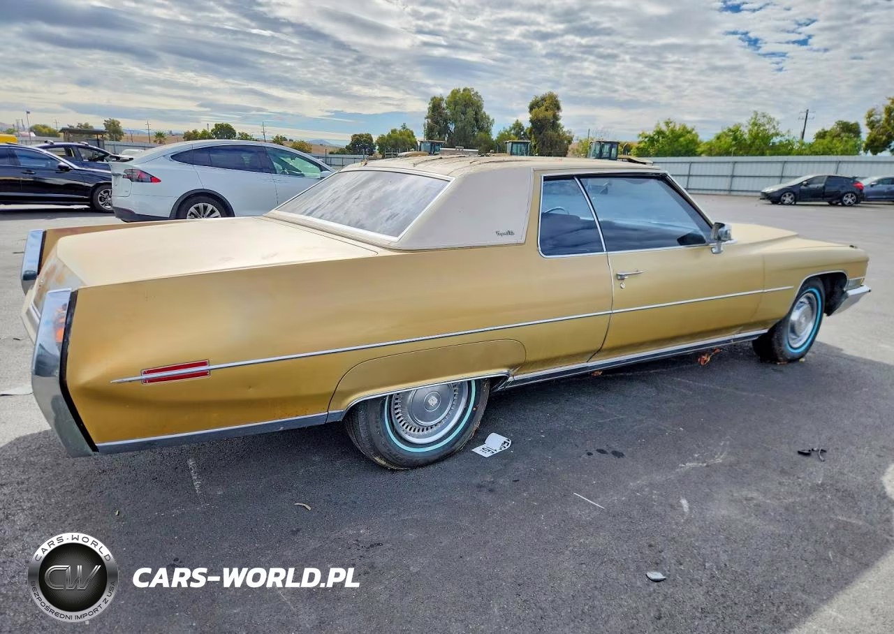 1972 Cadi Deville VIN:6D47R2Q177345 - 3