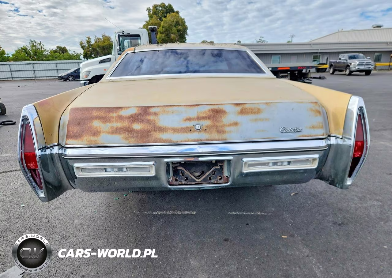 1972 Cadi Deville VIN:6D47R2Q177345 - 6