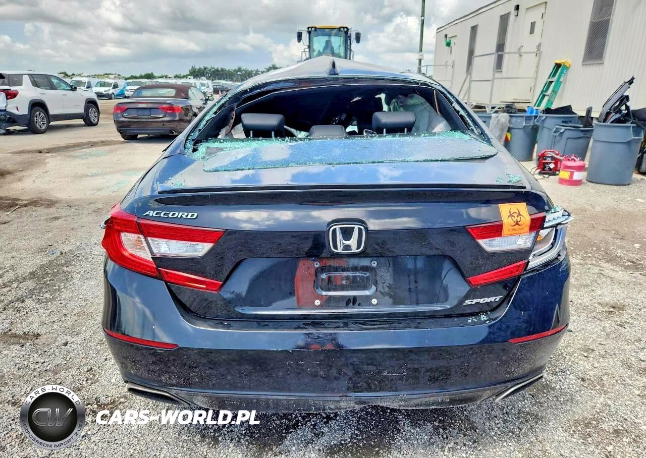 2022 Honda Accord Sport VIN:1HGCV1F30NA103007 - 6