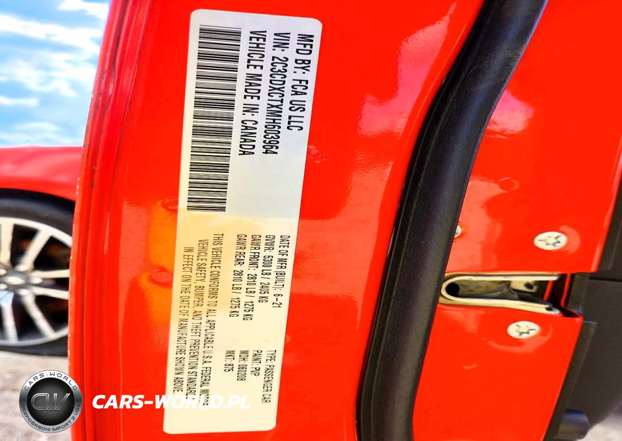2021 Dodge Charger R-T VIN:2C3CDXCTXMH603964 - 13