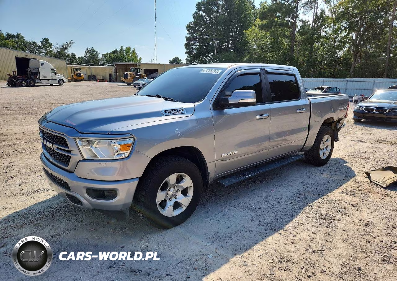 2022 Ram 1500 Big Horn-Lone Star VIN:1C6SRFFMXNN165230 - 1