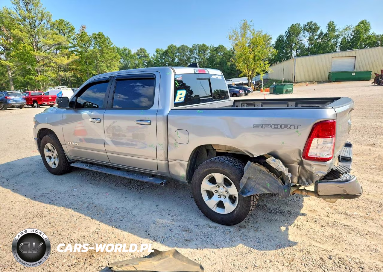 2022 Ram 1500 Big Horn-Lone Star VIN:1C6SRFFMXNN165230 - 2