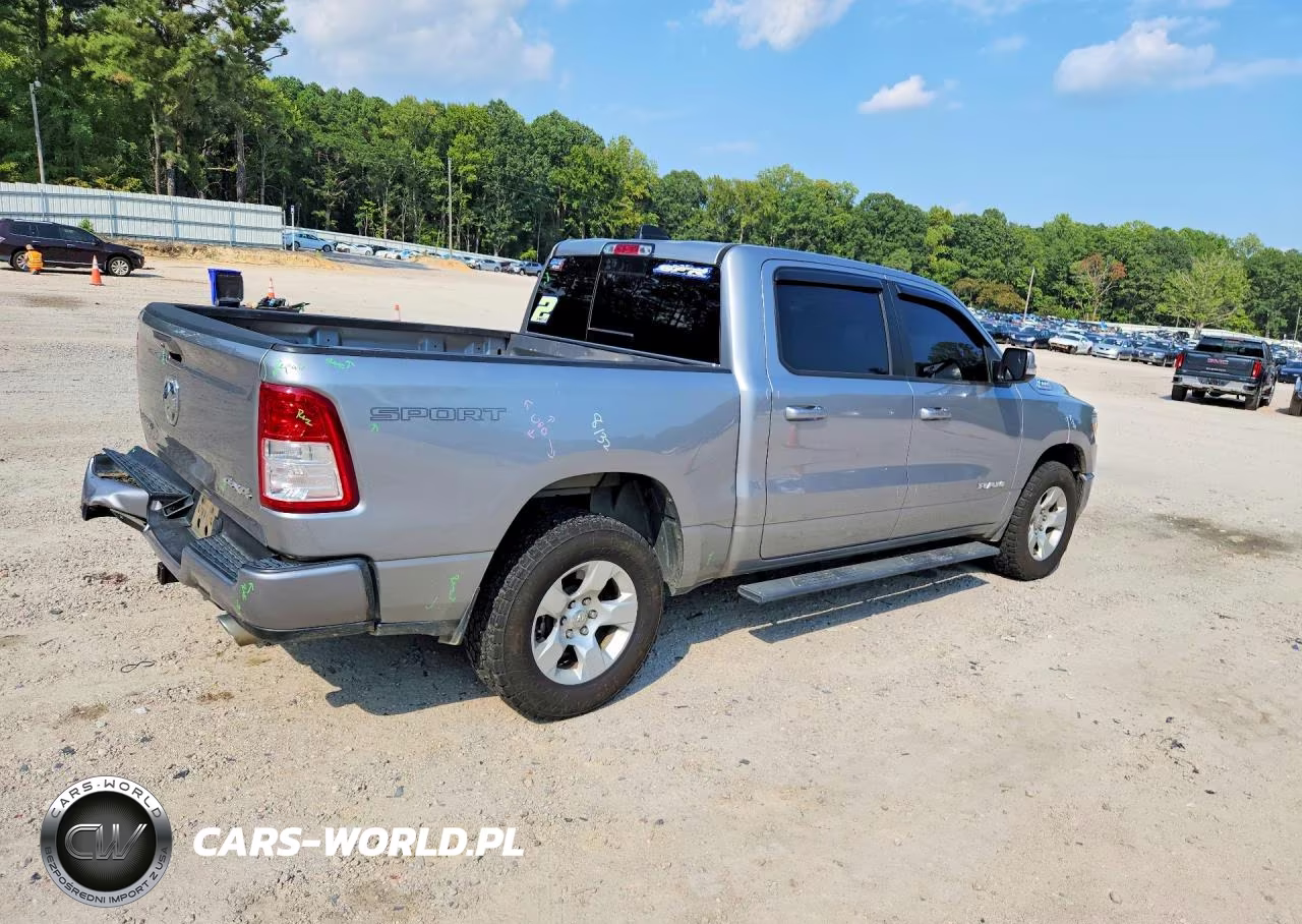 2022 Ram 1500 Big Horn-Lone Star VIN:1C6SRFFMXNN165230 - 3