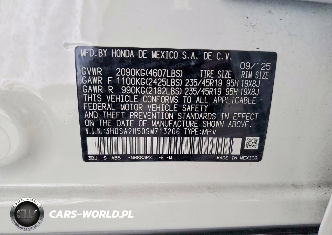 2025 Acura Adx A-Spec VIN:3HDSA2H50SM713206 - 13