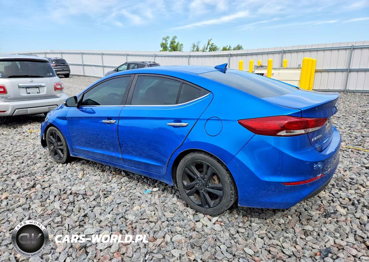 2017 Hyundai Elantra Limited VIN:KMHD84LF7HU067888 - 2