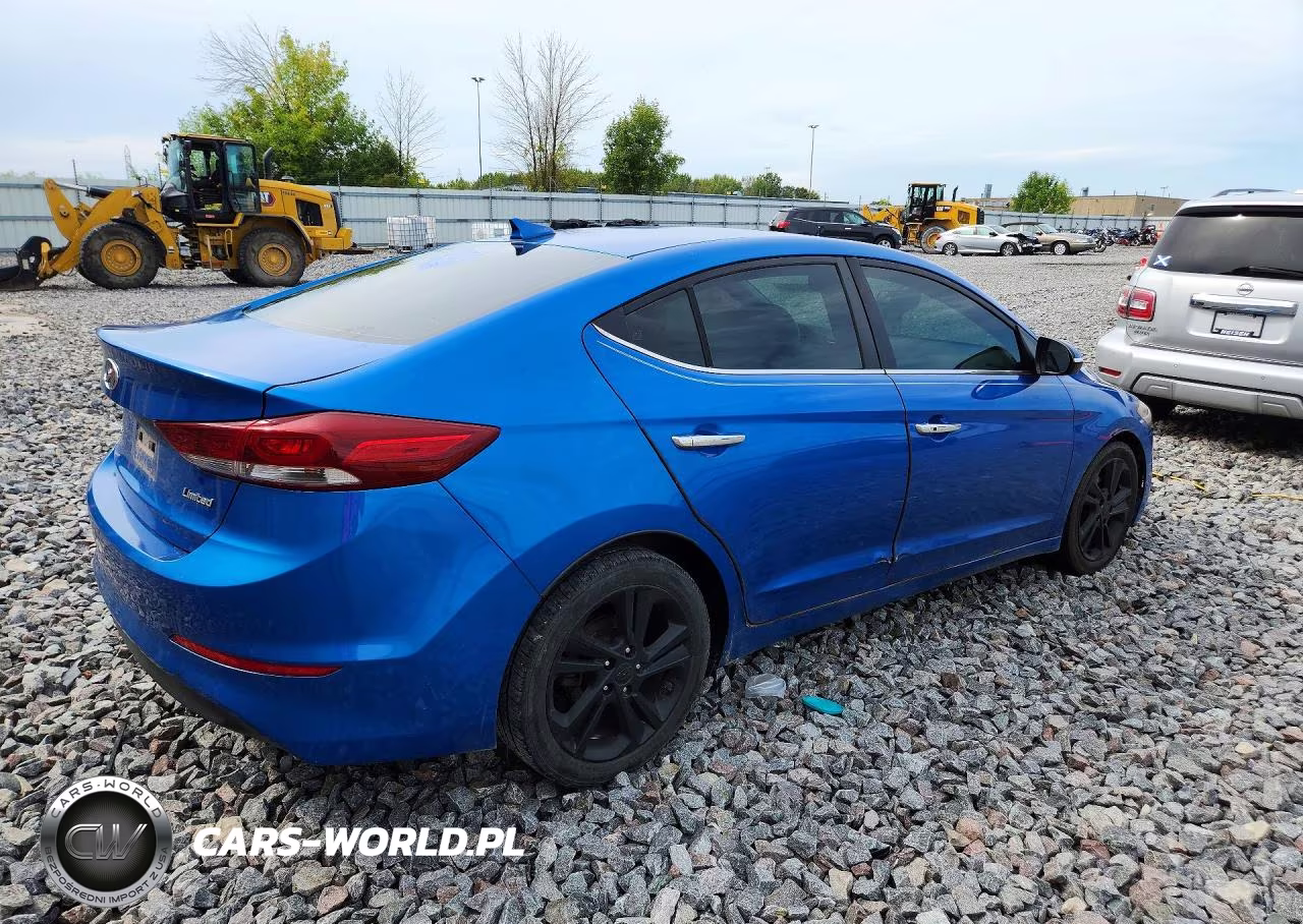 2017 Hyundai Elantra Limited VIN:KMHD84LF7HU067888 - 3