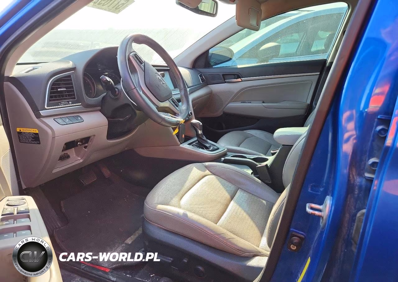 2017 Hyundai Elantra Limited VIN:KMHD84LF7HU067888 - 7
