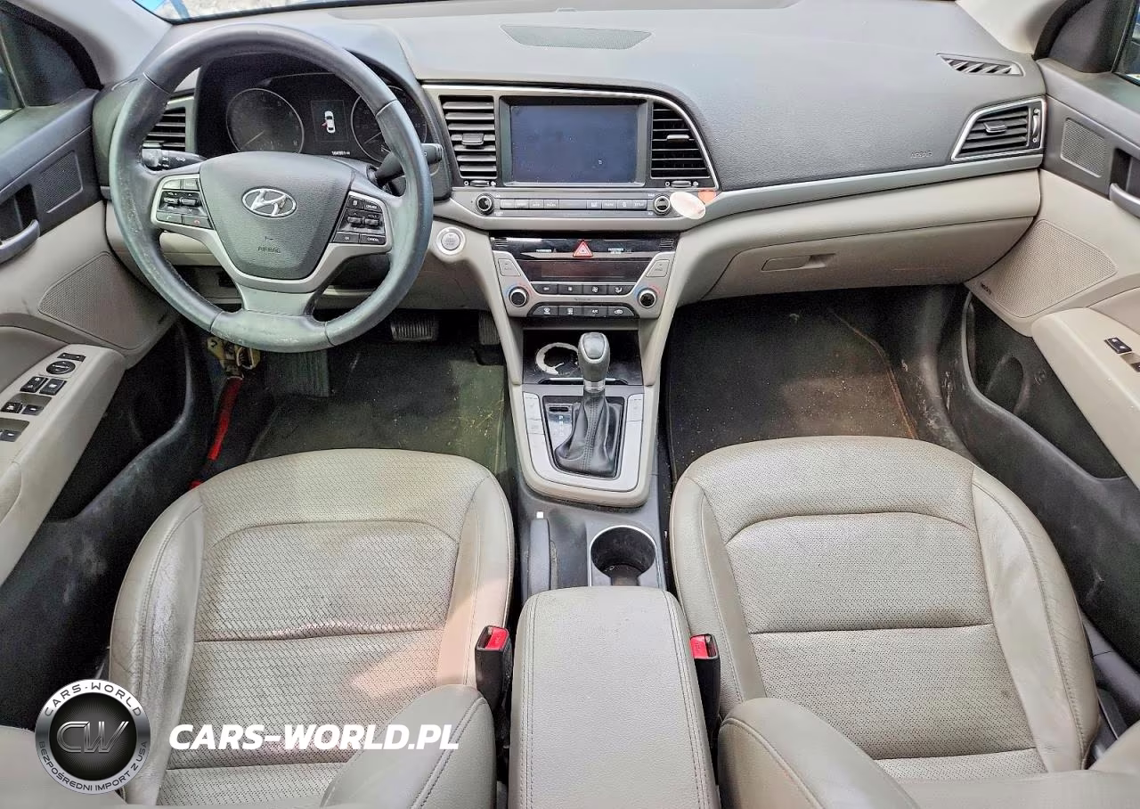 2017 Hyundai Elantra Limited VIN:KMHD84LF7HU067888 - 8
