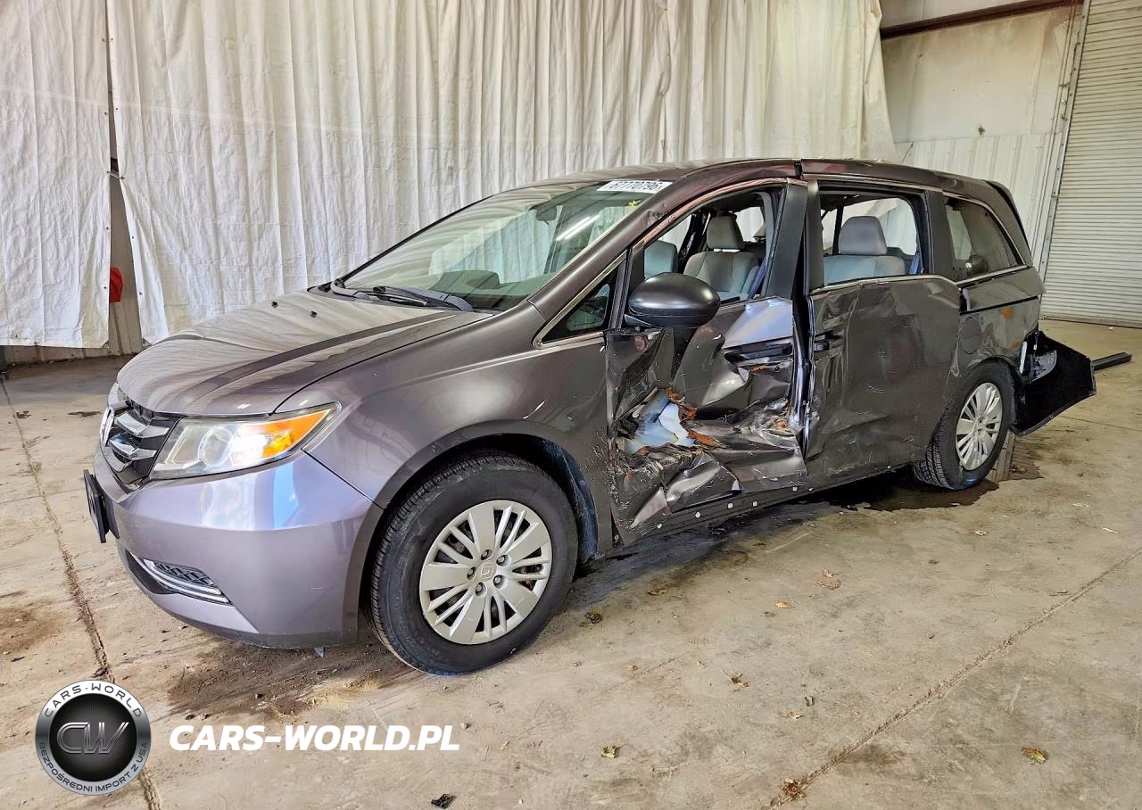 2014 Honda Odyssey Lx VIN:5FNRL5H25EB009982 - 1