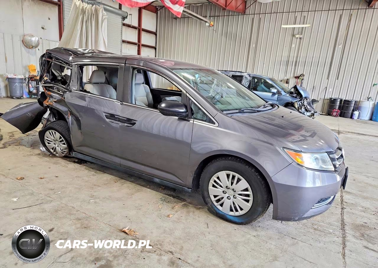 2014 Honda Odyssey Lx VIN:5FNRL5H25EB009982 - 4