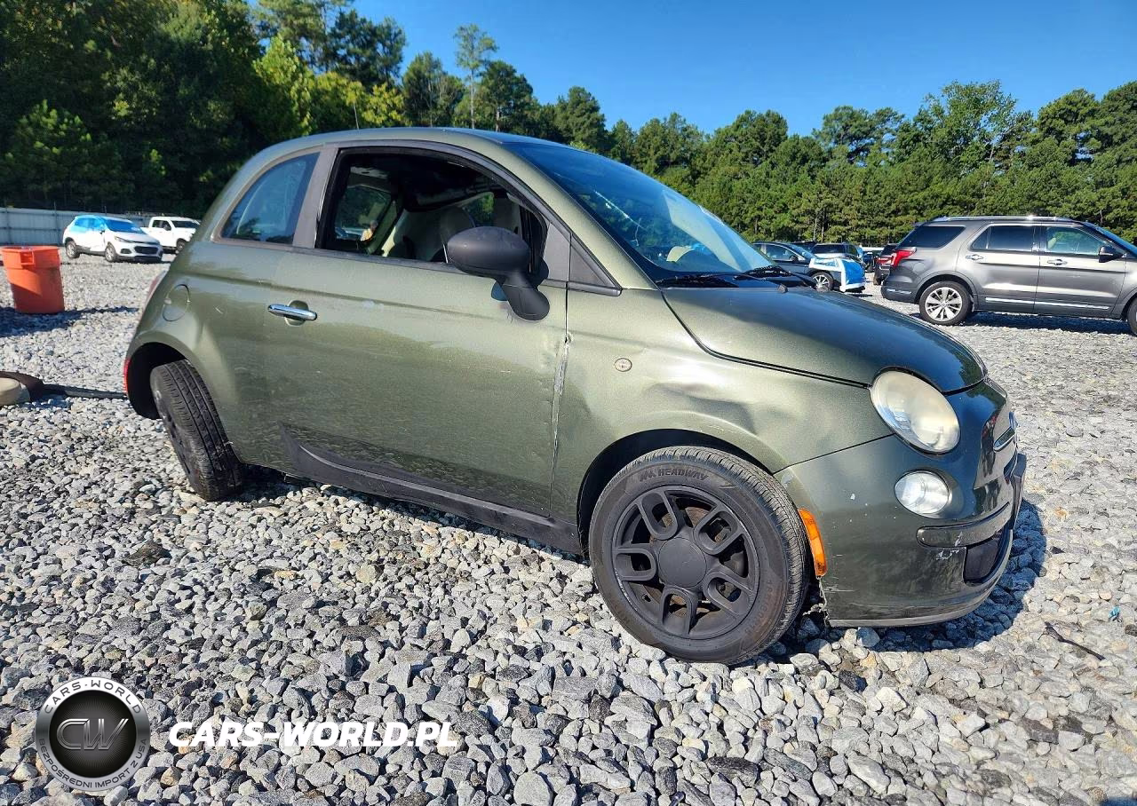 2012 Fiat 500 Pop VIN:3C3CFFAR3CT383701 - 4