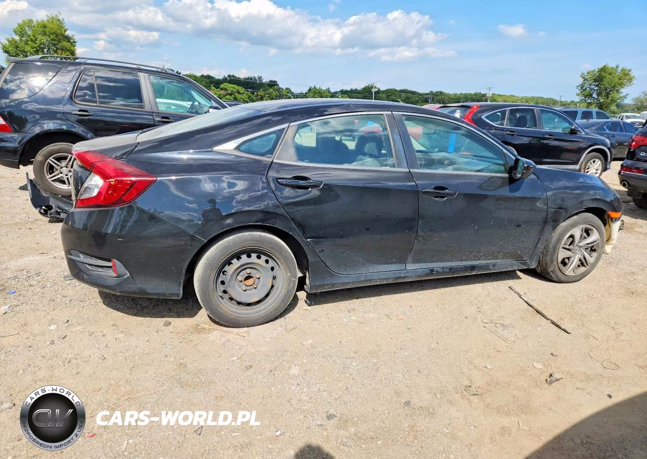 2019 Honda Civic Lx VIN:2HGFC2F64KH559155 - 3