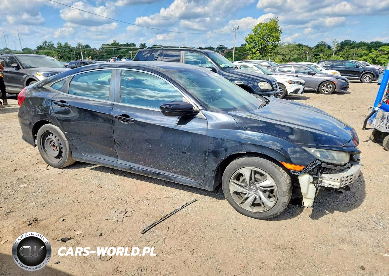 2019 Honda Civic Lx VIN:2HGFC2F64KH559155 - 4