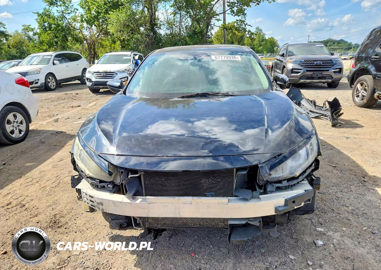 2019 Honda Civic Lx VIN:2HGFC2F64KH559155 - 5