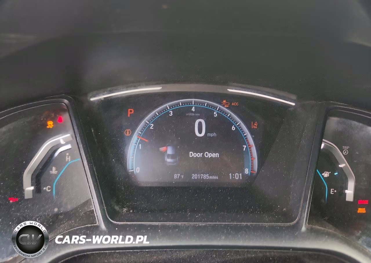 2019 Honda Civic Lx VIN:2HGFC2F64KH559155 - 9