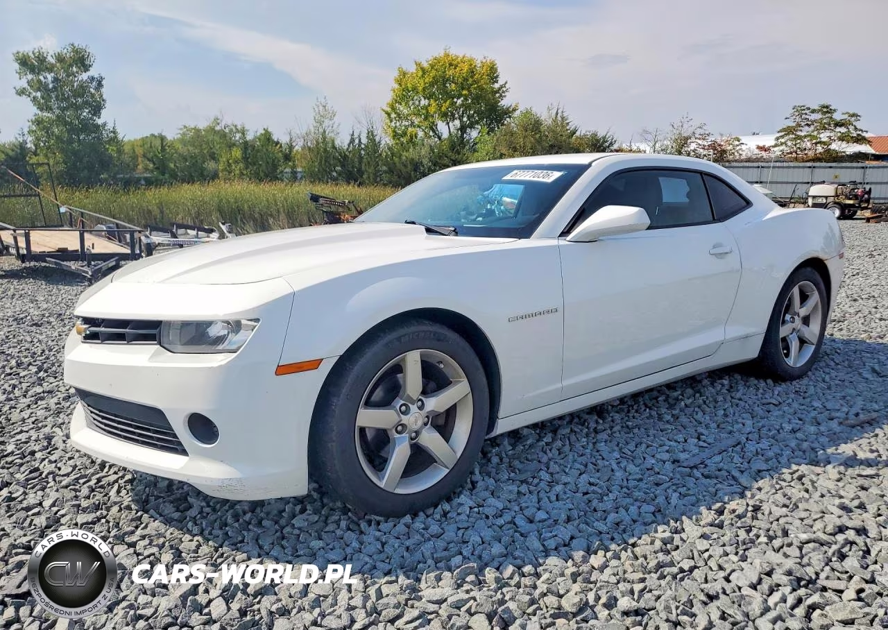 2014 Chevrolet Camaro Lt VIN:2G1FC1E39E9127605 - 1