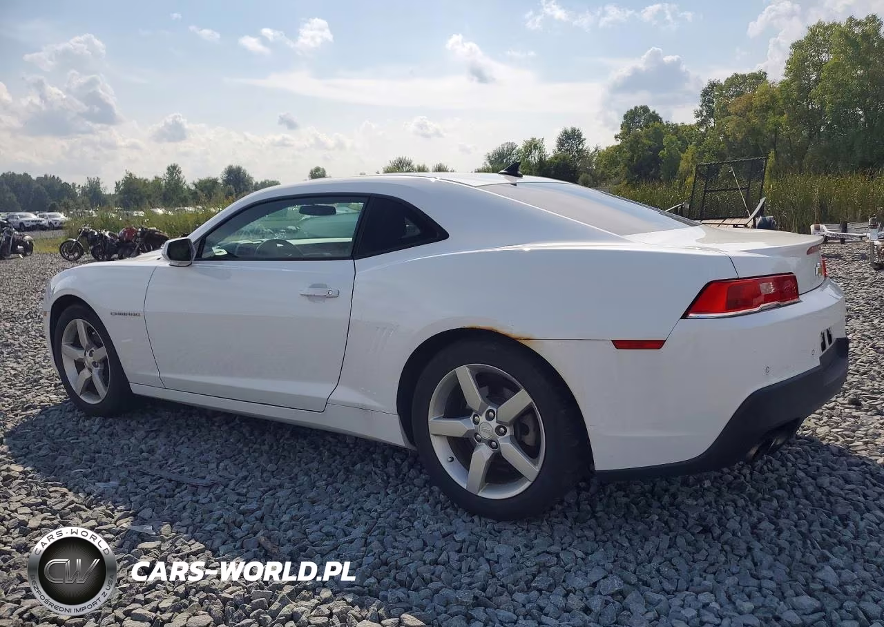 2014 Chevrolet Camaro Lt VIN:2G1FC1E39E9127605 - 2
