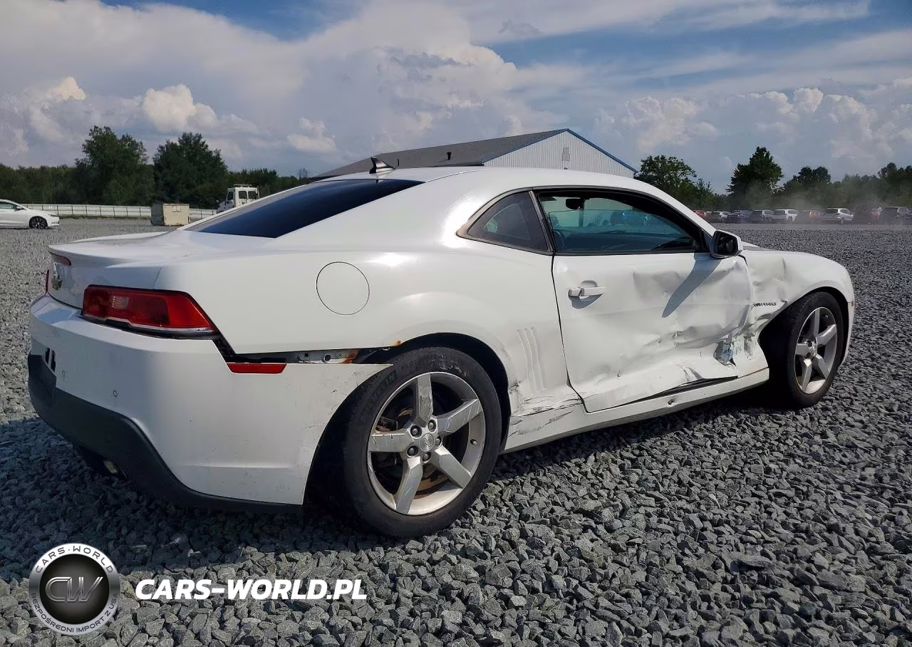 2014 Chevrolet Camaro Lt VIN:2G1FC1E39E9127605 - 3