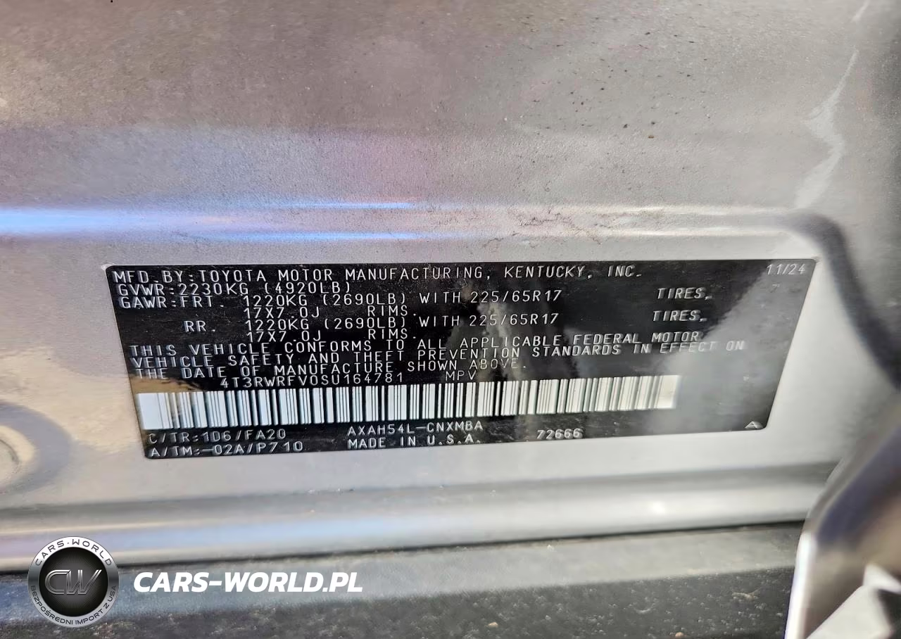 2025 Toyota Rav4 Hybrid Xle VIN:4T3RWRFV0SU164781 - 13