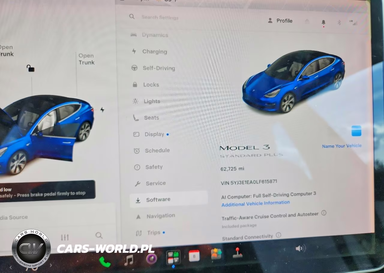 2020 Tesla Model 3 VIN:5YJ3E1EA0LF615871 - 9