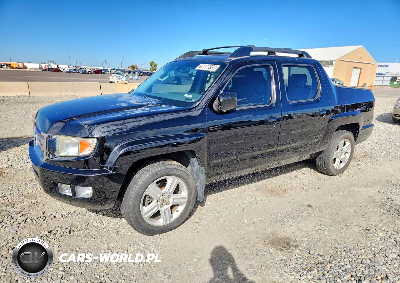 2010 Honda Ridgeline Rtl VIN:5FPYK1F50AB008454 - 1