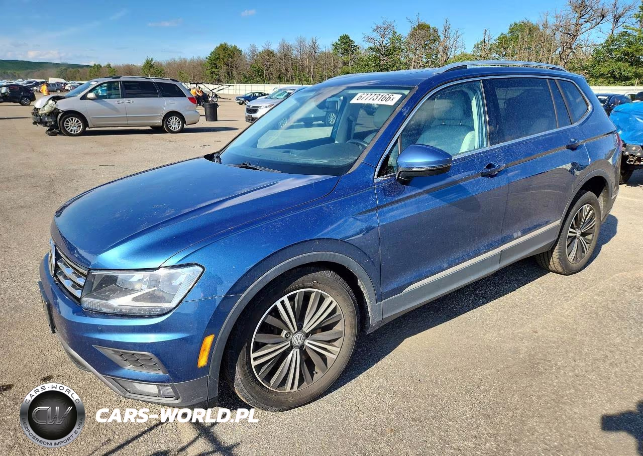 2018 Volkswagen Tiguan Se VIN:3VV2B7AX4JM013101 - 1