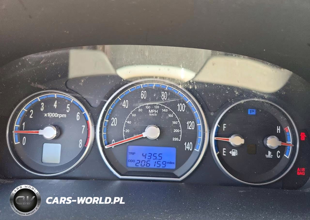 2008 Hyundai Santa Fe Se VIN:5NMSH13E48H204536 - 9